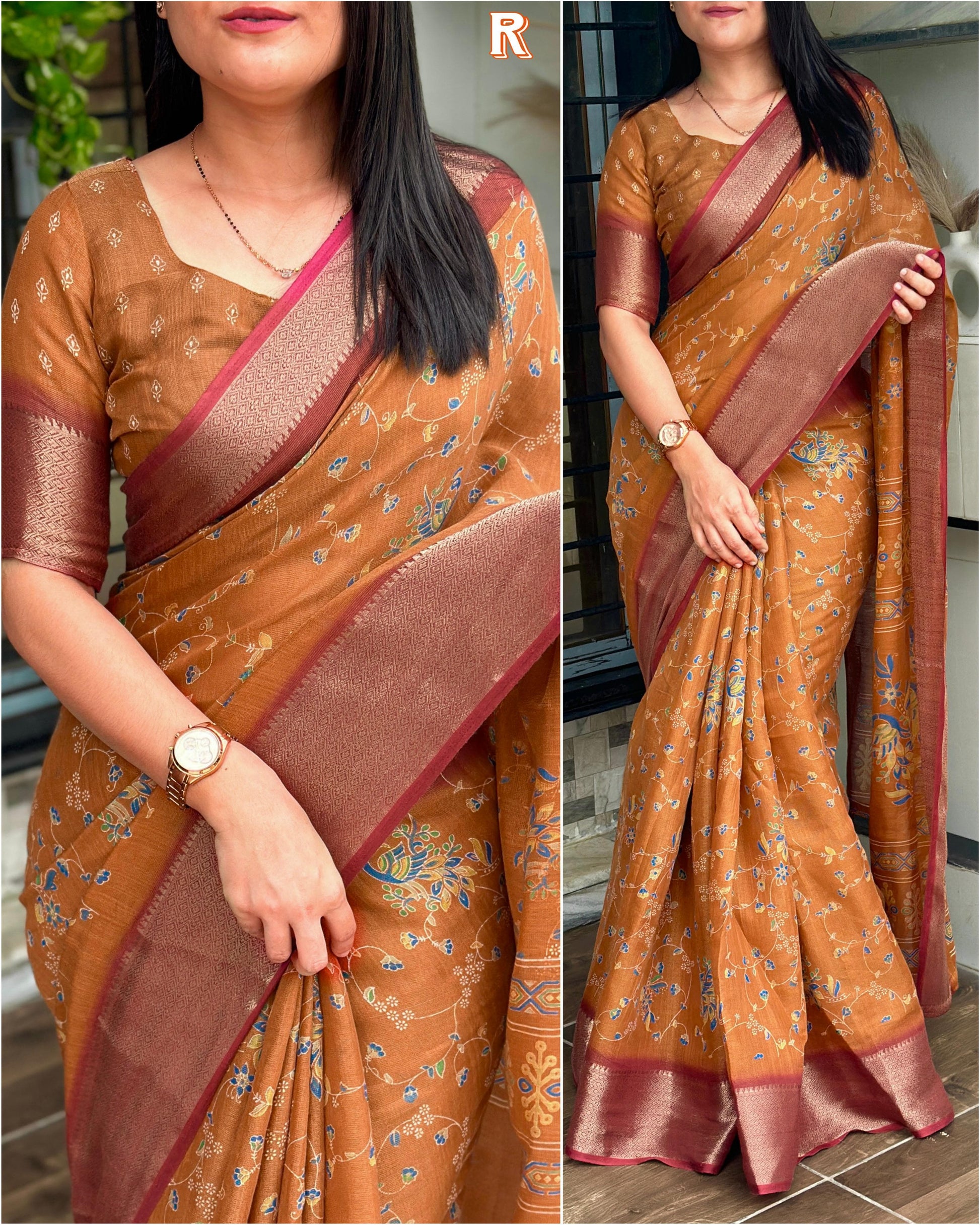 A perfect soft cotton sarees that will make feel comfortable wherever you go - Swaraas