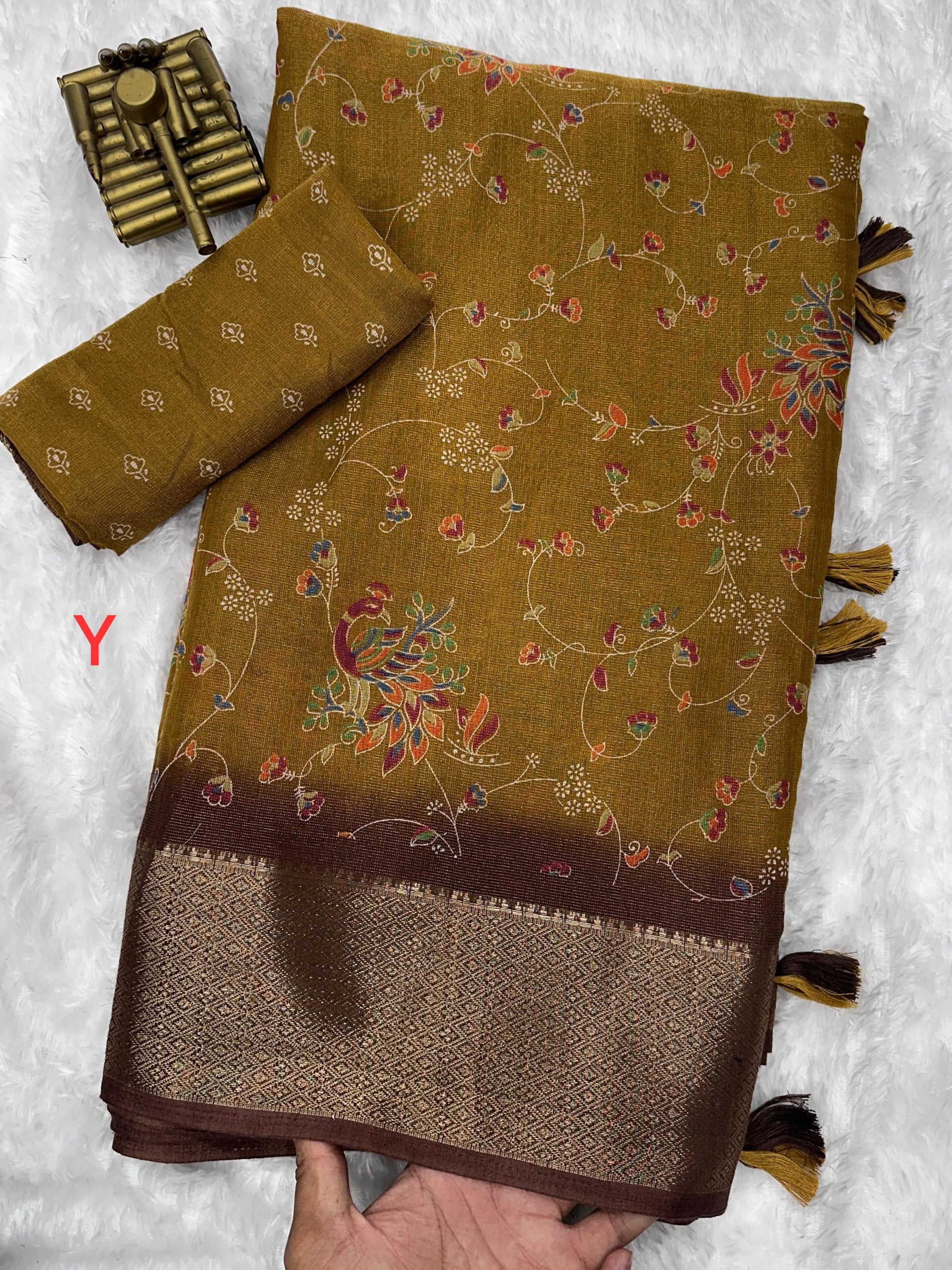 A perfect soft cotton sarees that will make feel comfortable wherever you go - Swaraas