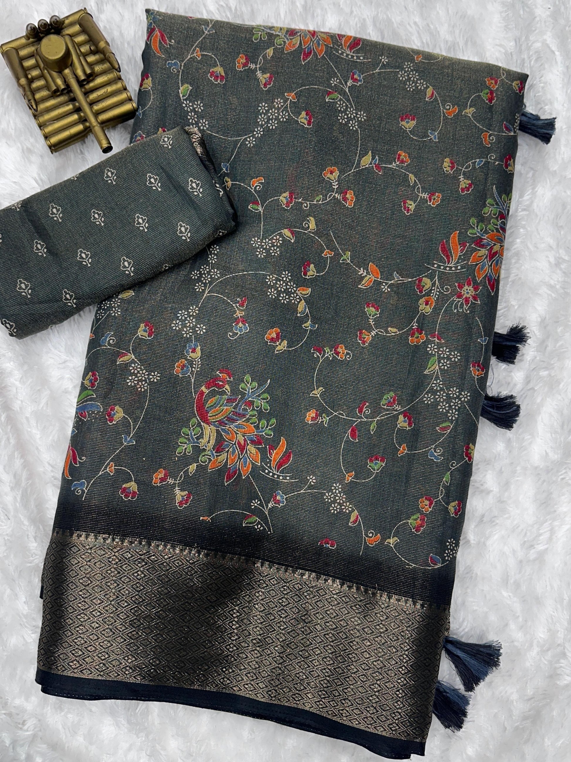 A perfect soft cotton sarees that will make feel comfortable wherever you go - Swaraas