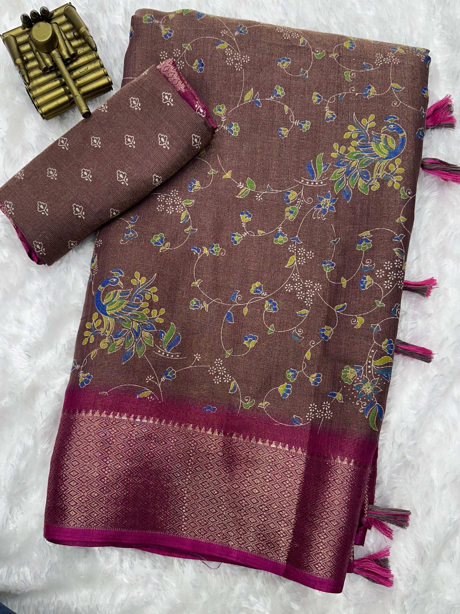 A perfect soft cotton sarees that will make feel comfortable wherever you go - Swaraas