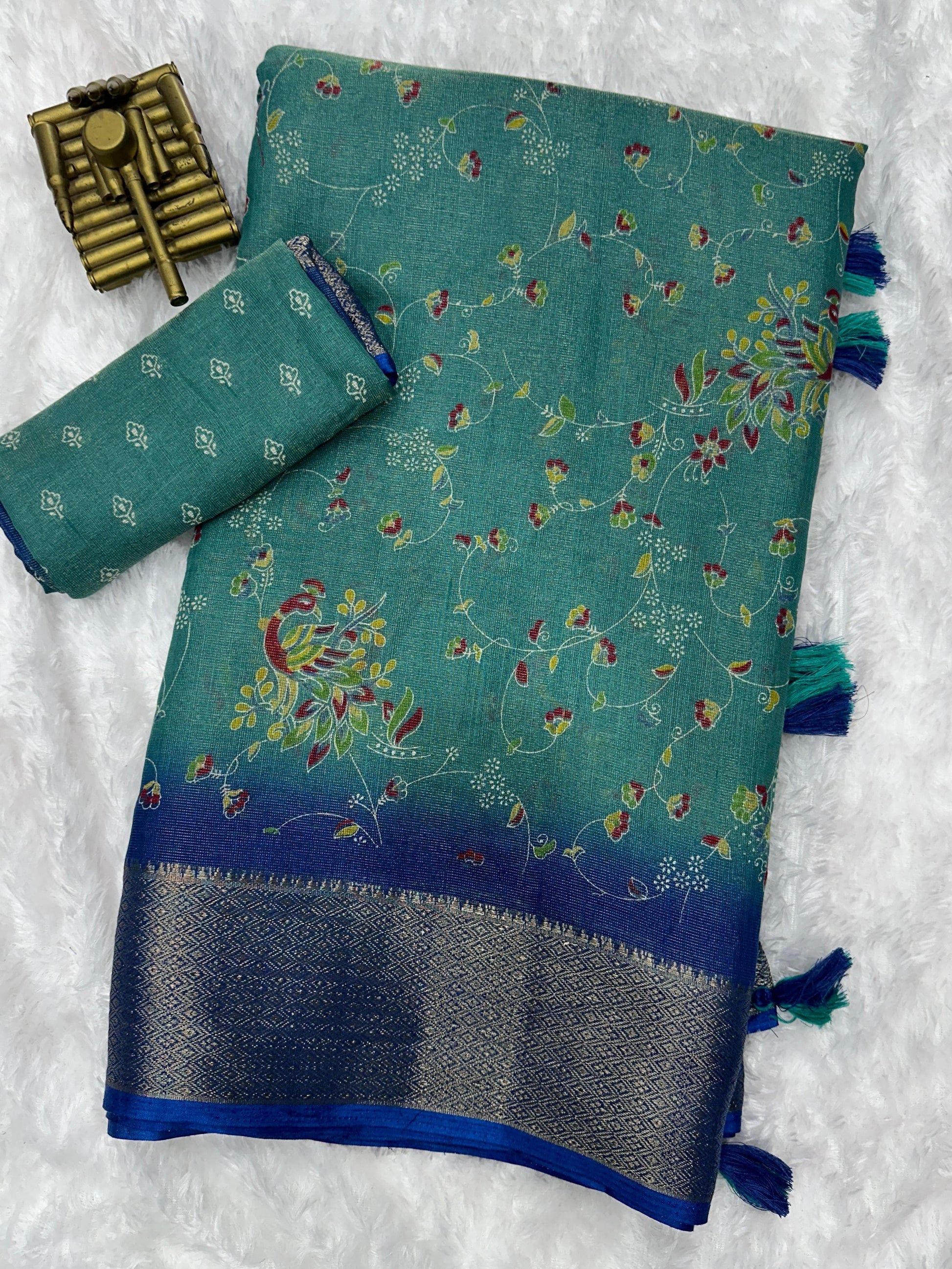 A perfect soft cotton sarees that will make feel comfortable wherever you go - Swaraas