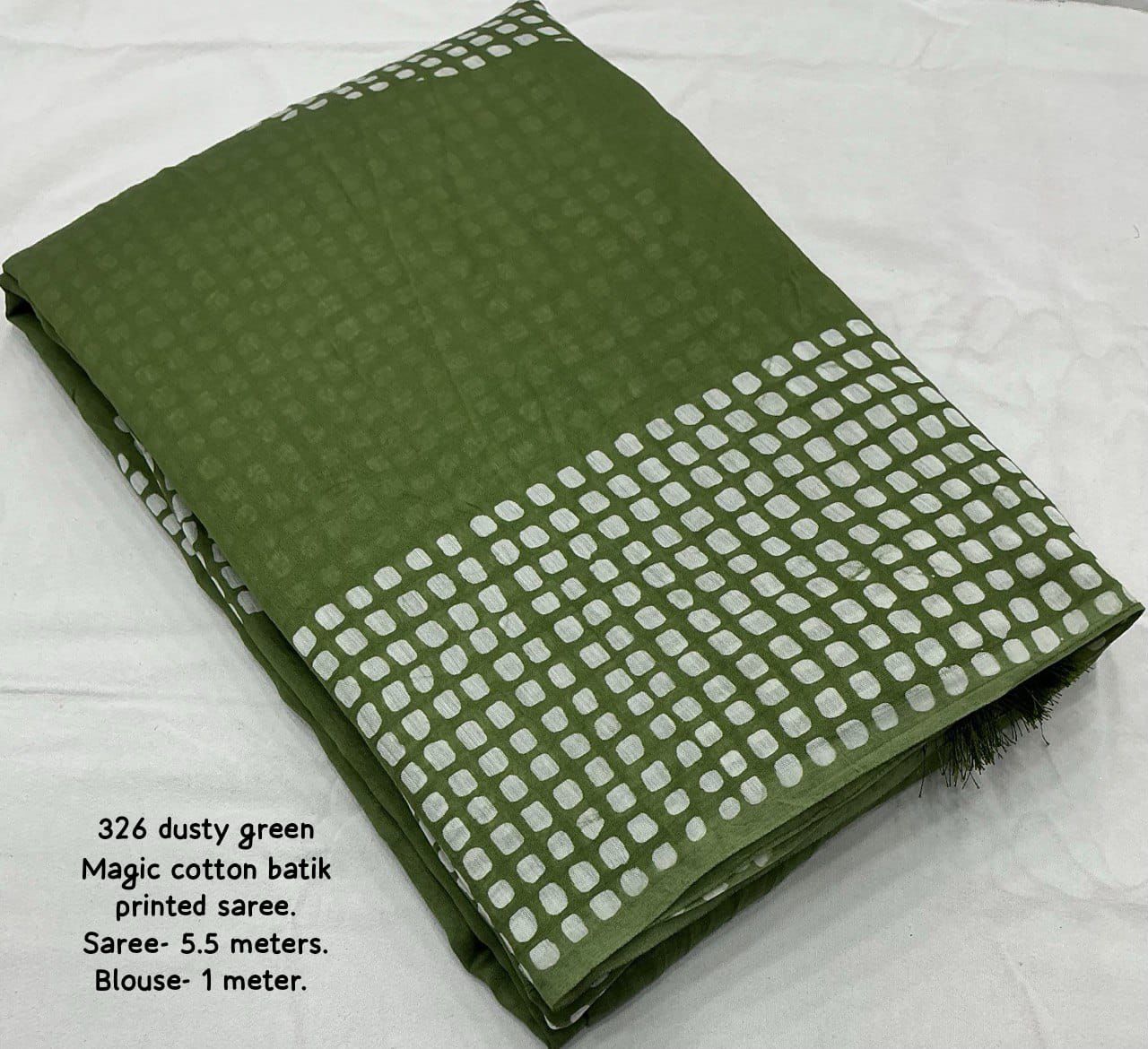 Pure Chanderi Cotton Saree with Traditional Batik Print & Matching Blouse – Lightweight Ethnic Wear | Swaraas.in
