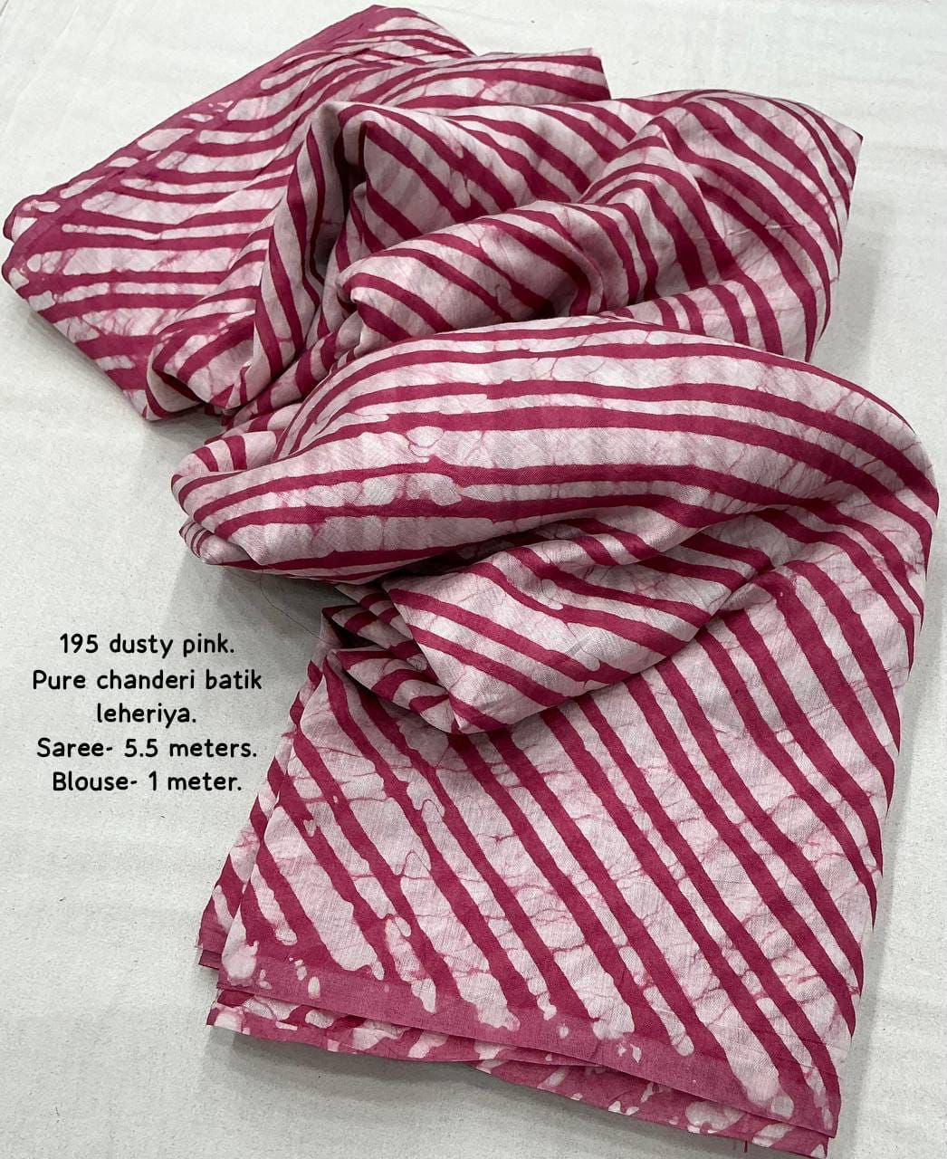 Pure Chanderi Cotton Saree with Hand Batik Print & Tassel Pallu | Elegant Ethnic Wear