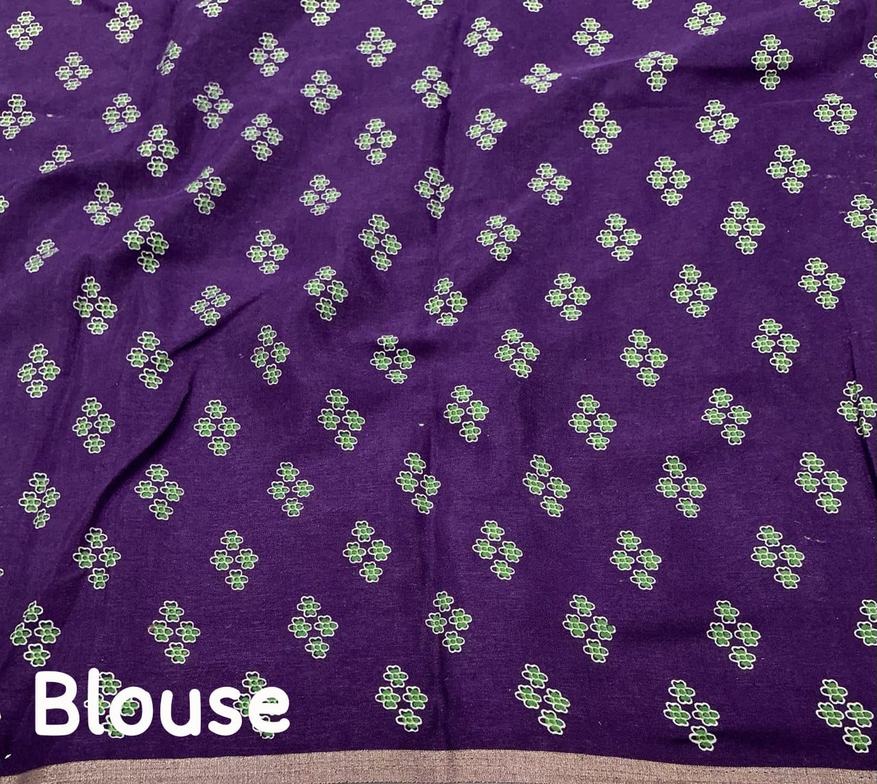 New ajrakh style printed saree - Swaraas