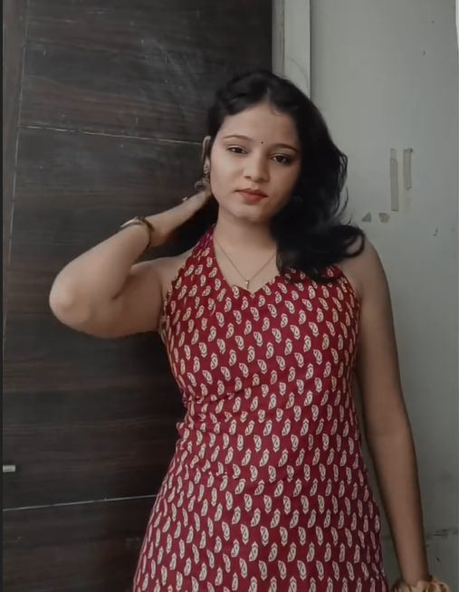 New Age Halter Cotton Kurti – Backless Design with Dori Tie | Machine-Mill Printed