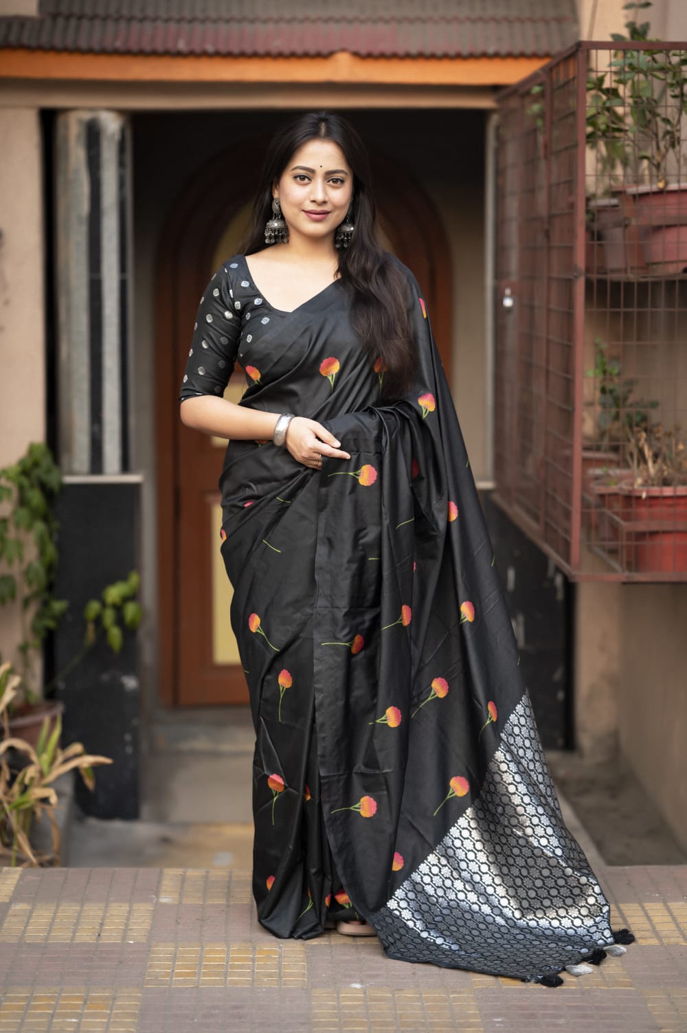 New soff silk woven saree catalog - Swaraas
