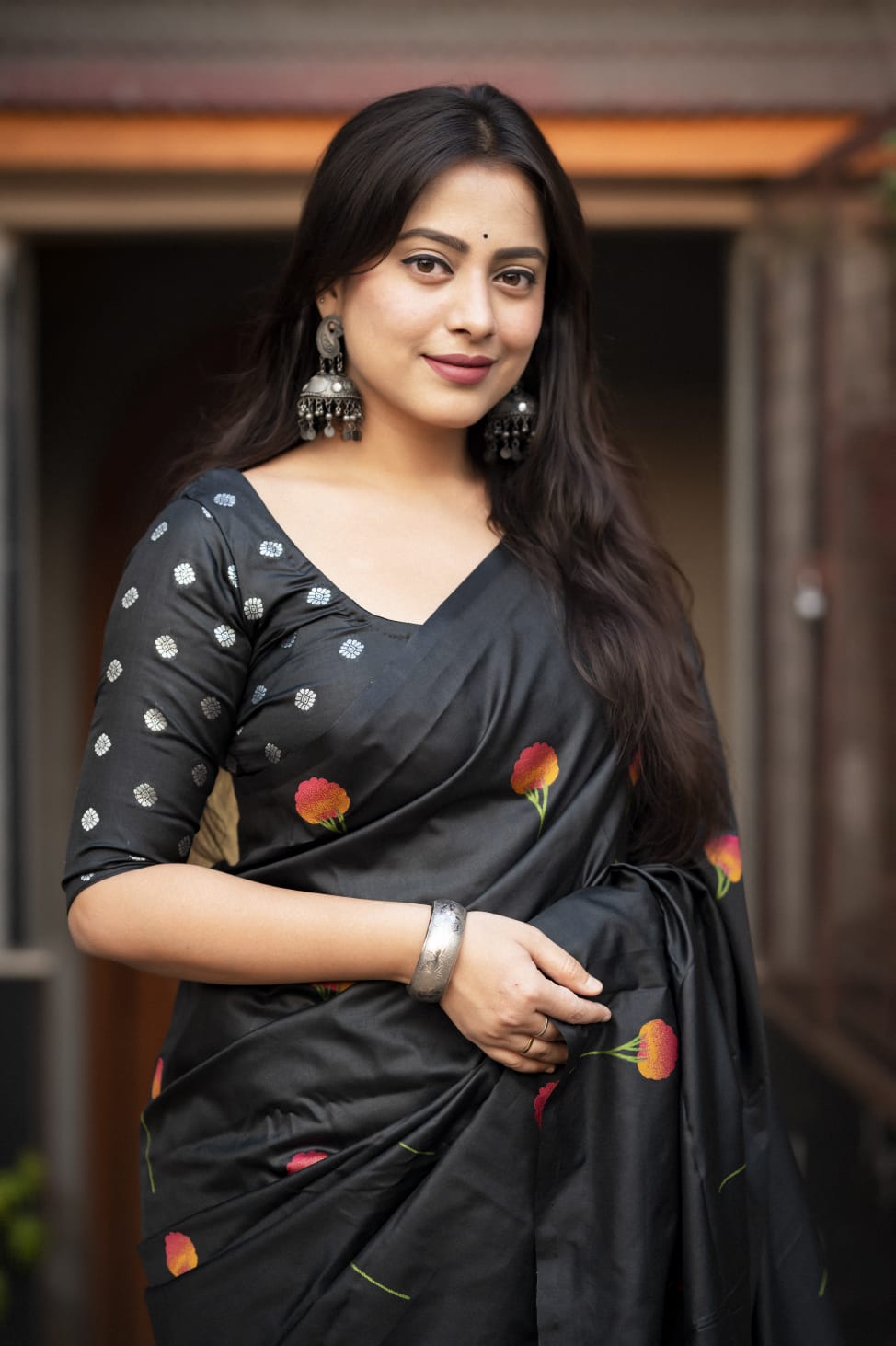 New soff silk woven saree catalog - Swaraas