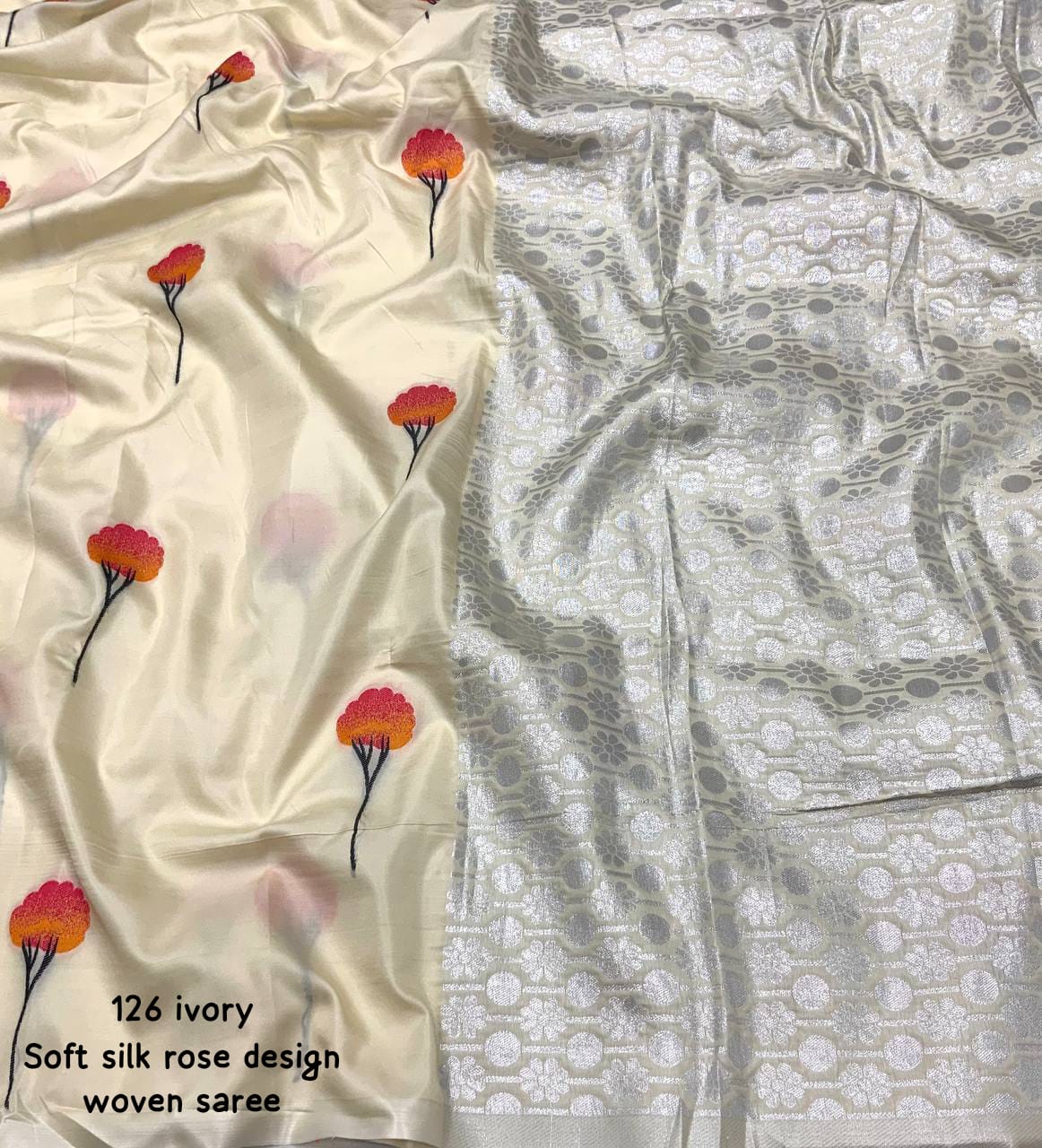 New soff silk woven saree catalog - Swaraas