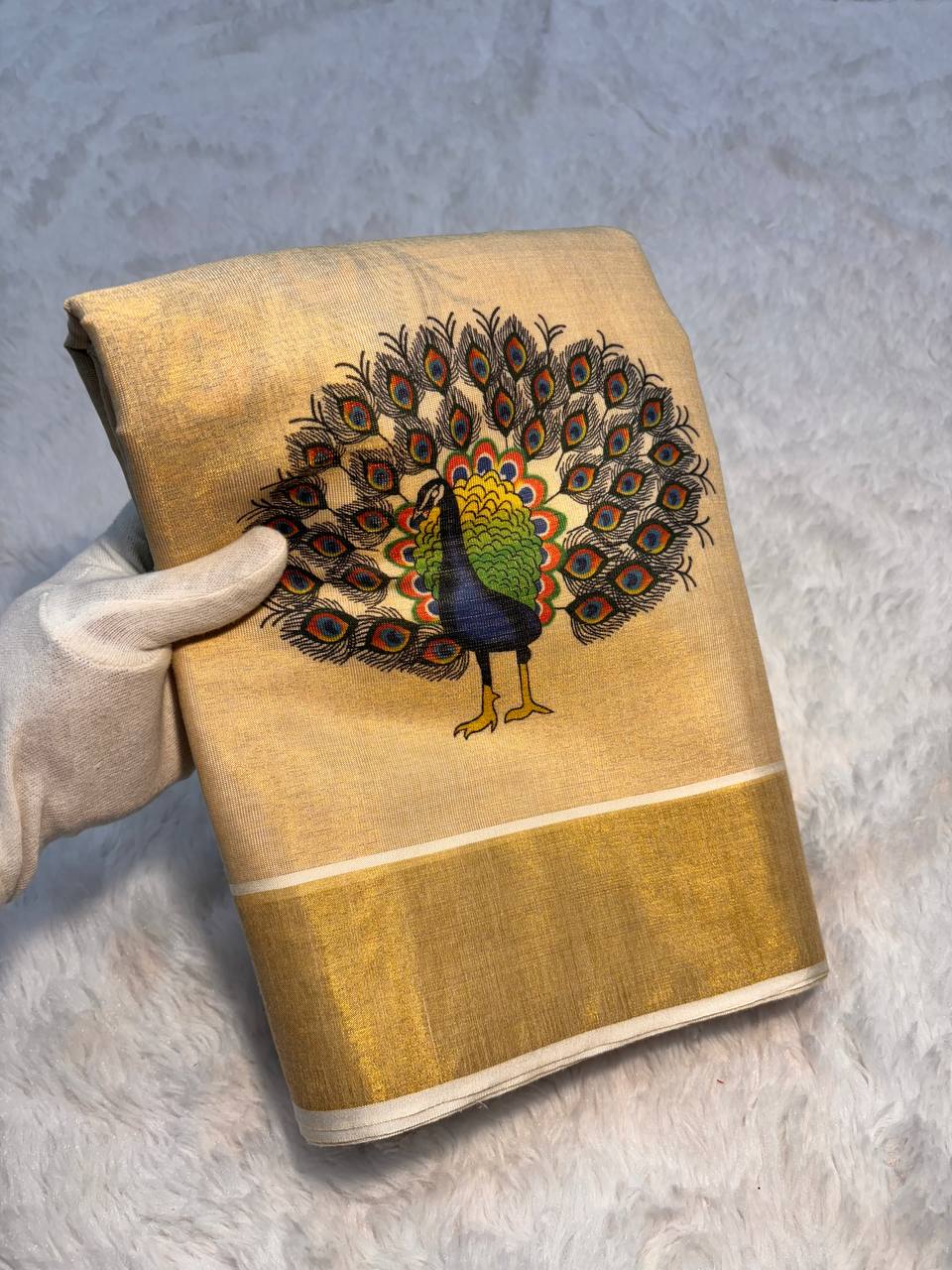 New south super hit peacock Design saree - Swaraas