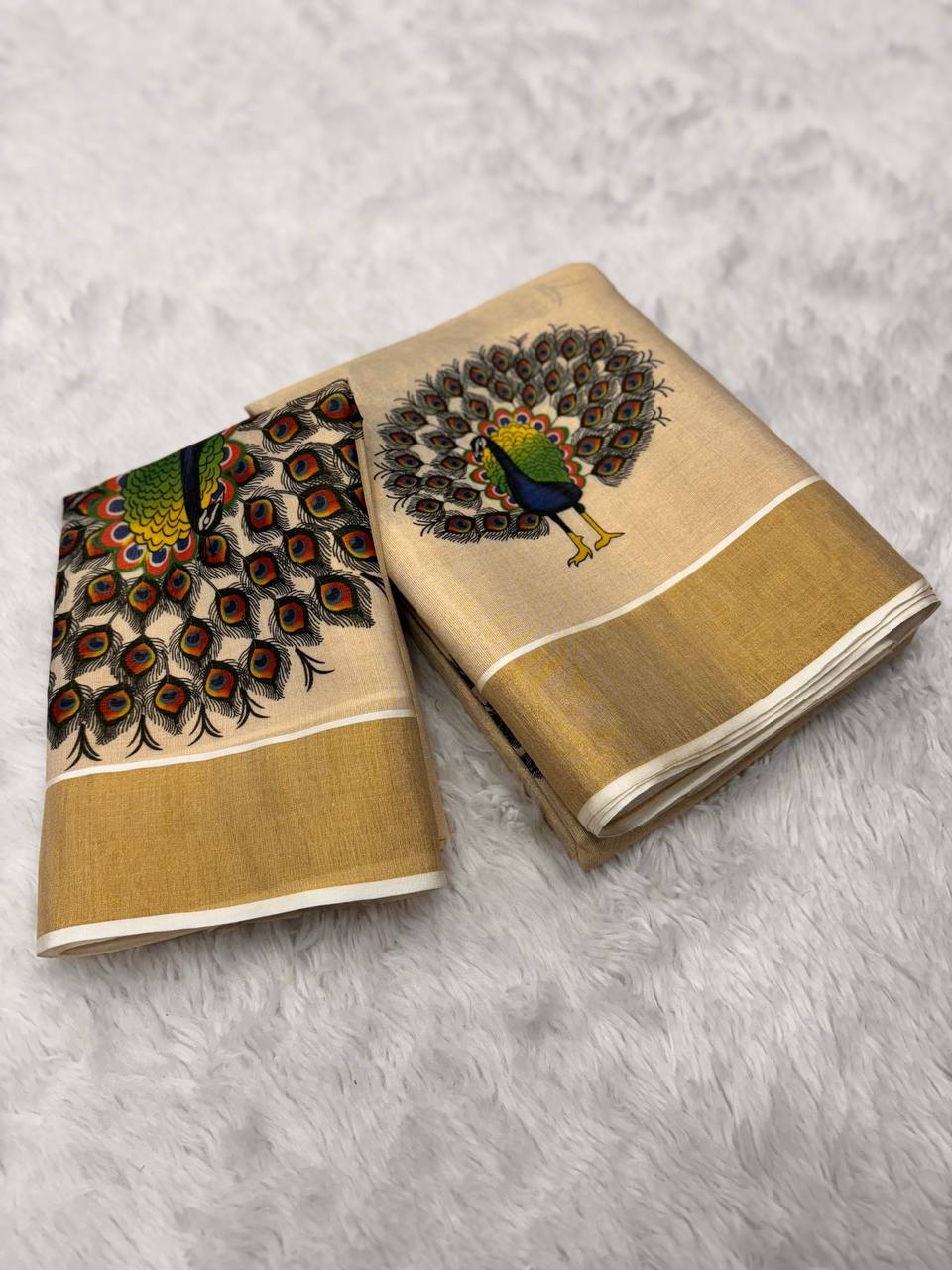 New south super hit peacock Design saree - Swaraas