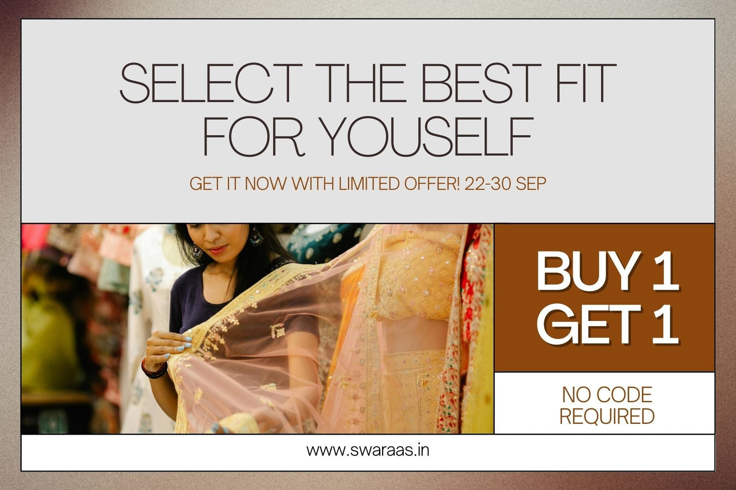 BUY 1 GET 1 FREE !