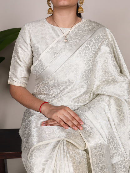Kanjivaram beauty, crafted saree for your special day - Swaraas