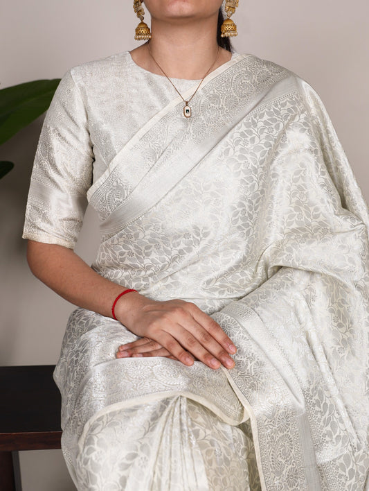 Kanjivaram beauty, crafted saree for your special day - Swaraas