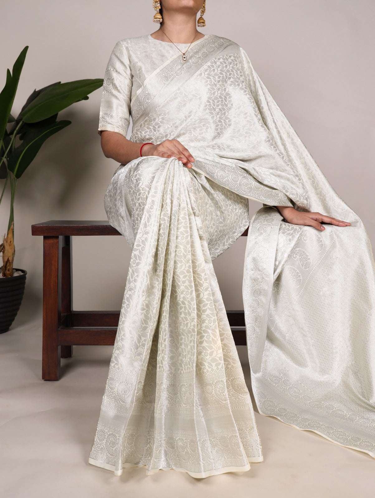 Kanjivaram beauty, crafted saree for your special day - Swaraas