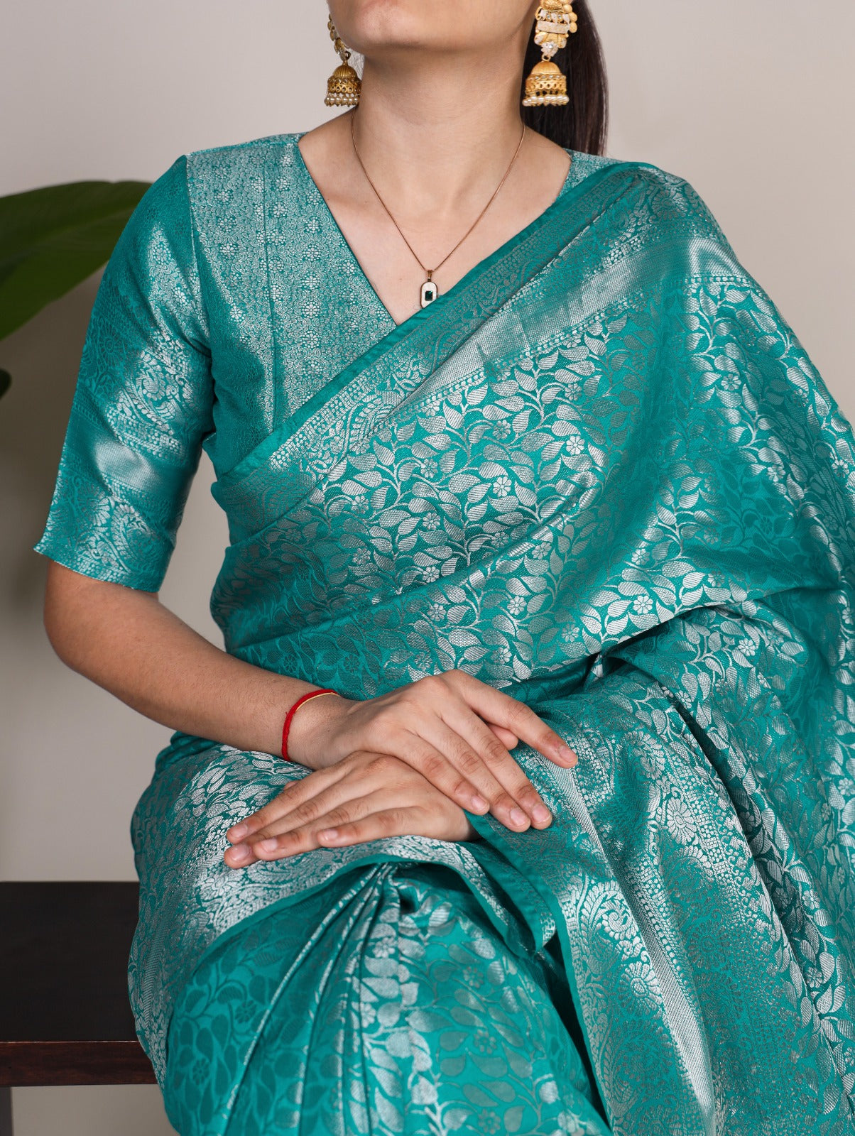 Kanjivaram beauty, crafted saree for your special day - Swaraas