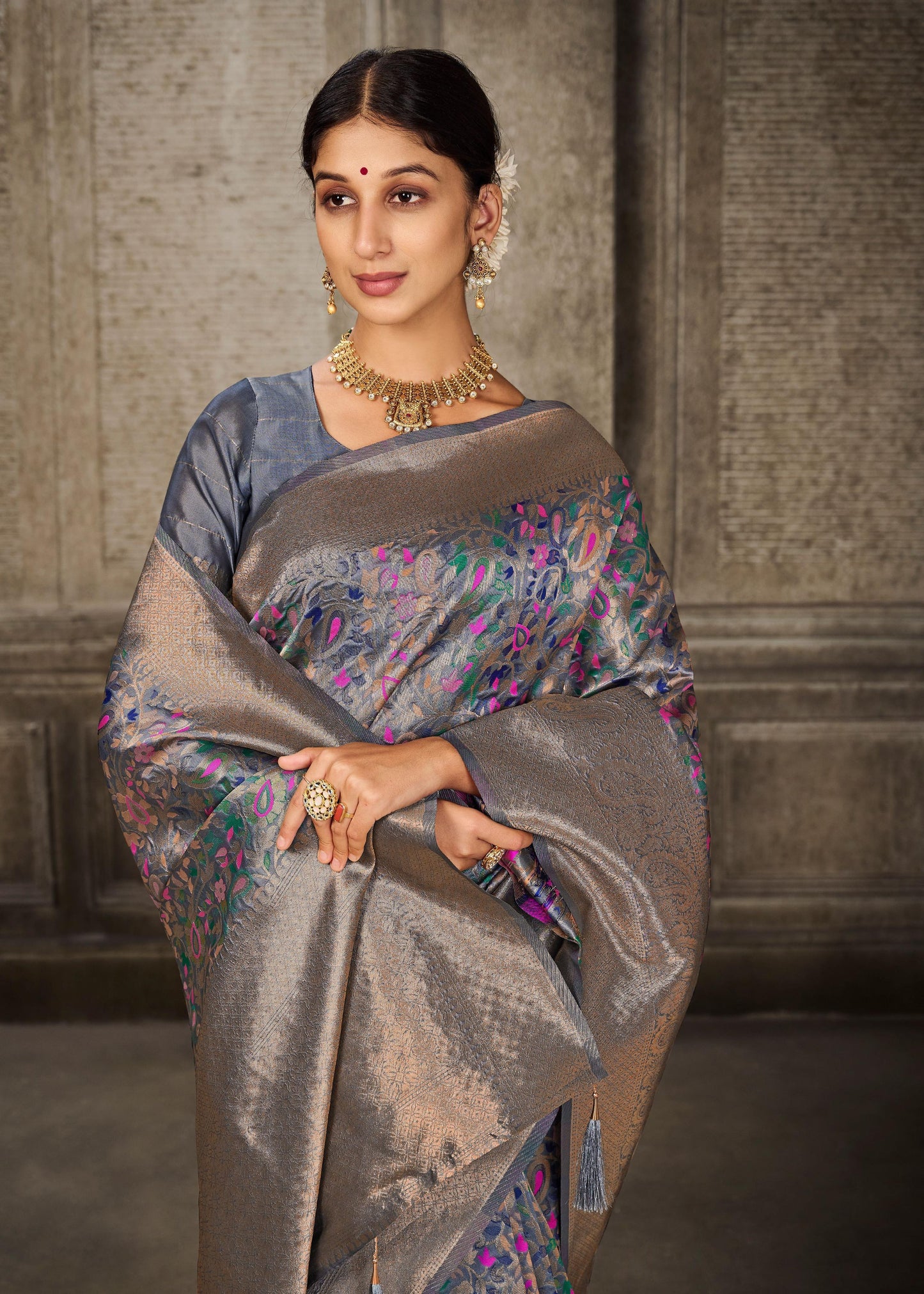 Kashmiri Weaving Sarees
