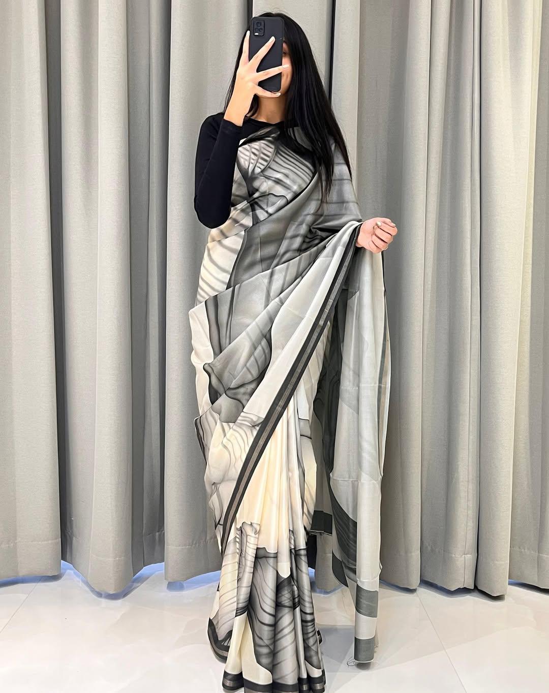 Handloom Tusser with Rich Pallu & Fancy Golden Border