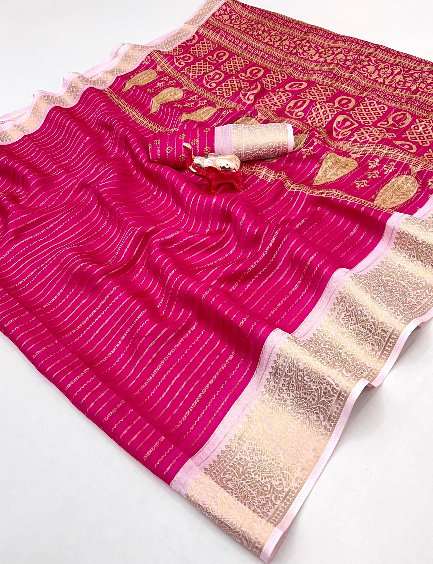 Women Mysore silk Traditional Saree