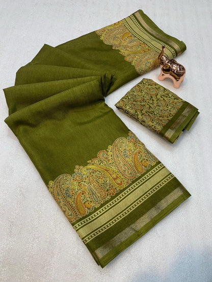 Women Ethnic Wear Printed Saree