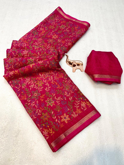 Women Ethnic Wear Printed Saree