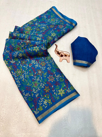 Women Ethnic Wear Printed Saree