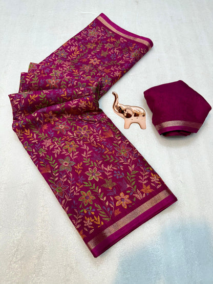 Women Ethnic Wear Printed Saree