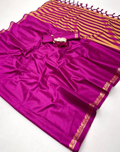 Pure mysure silk 5/5  mango jari Fancy Border Sarees chit pallu
