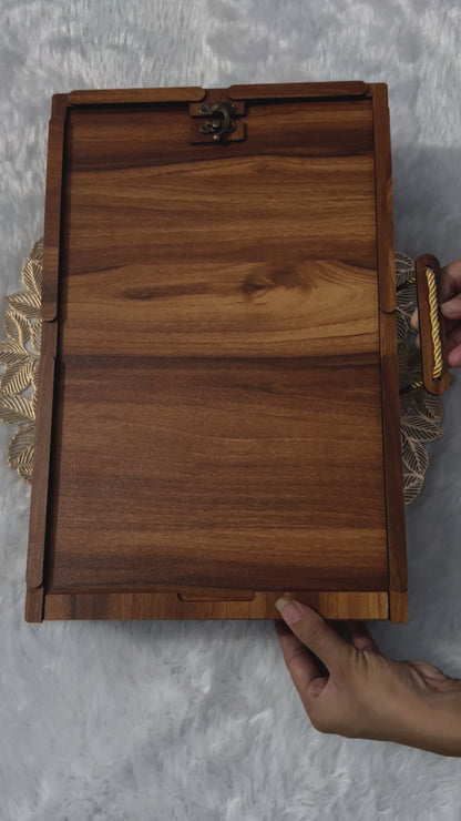 Khadi Cotton Embroidered Kurti with Pants & Bhagalpuri Khadi Dupatta – 3 Piece Set | Swaraas