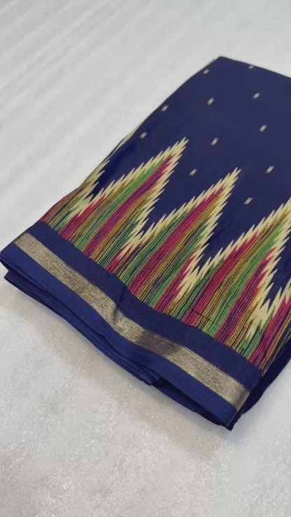 Women Printed Saree with Blouse Piece